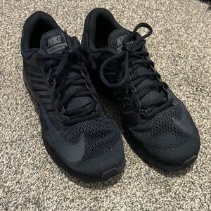 Nike Black Mesh Running Sneakers